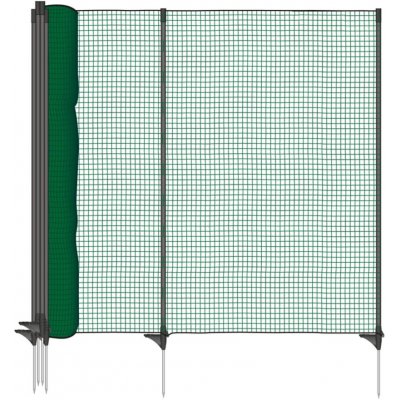 VNT electronics s.r.o. Univerzální zelená ohradníková síť, nevodivá FLEX, délka 25 m, výška 90 cm – Zbozi.Blesk.cz