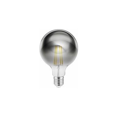 GTV Dekorativní LED , FILAMENT, Šedá, G95, 1800K, E27, 8,0W, 450lm, AC220-240V, 360° – Hledejceny.cz