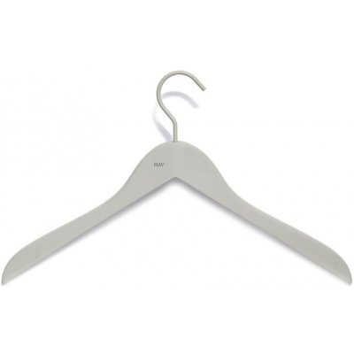 Hay Soft Coat Hanger Slim Grey 4ks – Zboží Mobilmania