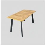Femix Rozkládací KERNO 150-190 x 80 cm dub craft černá – Zboží Dáma
