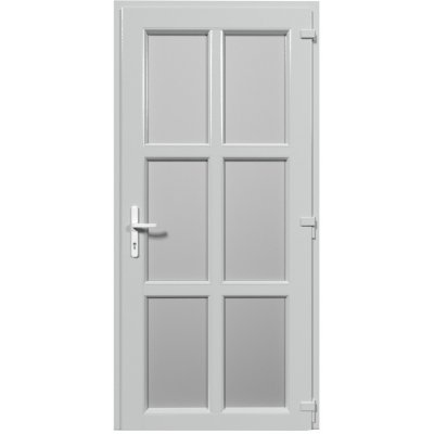 Aluplast Vchodové dveře Ideal 4000 Typ 10 Jednokřídlé Bílá - Bílá 80 x 190 cm – Hledejceny.cz
