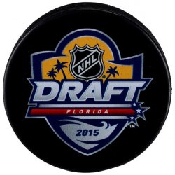 Hokejový puk Fanatics Puk 2015 NHL Entry Draft Florida