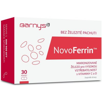 Barny's NovoFerrin 3 x 30 kapslí – Hledejceny.cz