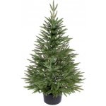 zanapo.cz Umělý vánoční stromeček Smrk Nordic 3D v květináči 140 cm – Hledejceny.cz