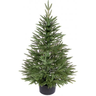 zanapo.cz Umělý vánoční stromeček Smrk Nordic 3D v květináči 140 cm – Hledejceny.cz