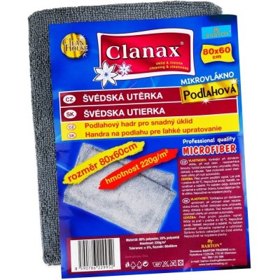 Clanax Utěrka z mikrovlákna švédská 60 x 80 cm mix barev 1 ks – Zboží Dáma