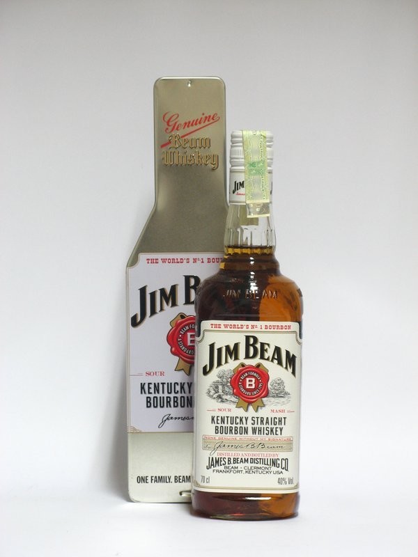 Jim Beam 40% 0,7 l (holá láhev)
