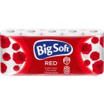 Big Soft Red 3vrstvý toaletní papír 17,6 m role 10 rolí – Zboží Mobilmania