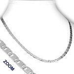 SILVEGO z chirurgické oceli marine plochý RRCN2597 – Sleviste.cz