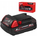 Milwaukee M18 B2 Li-on 18V/2,0Ah 4932430062 – Hledejceny.cz