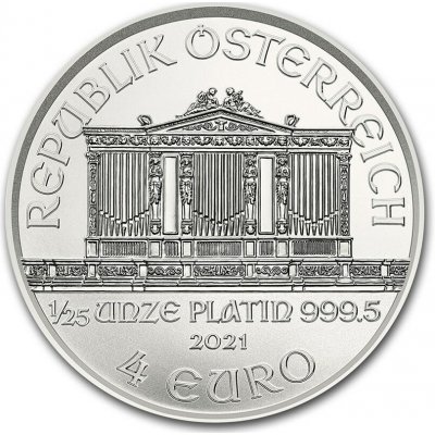 Wiener Philharmoniker Platinová mince 1/25 oz – Sleviste.cz