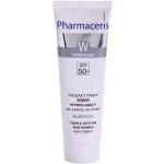 Pharmaceris W-Whitening Albucin bělicí krém proti pigmentovým skvrnám SPF 50+ (Inhibits Hyperpigmentation Process) 30 ml – Zboží Dáma