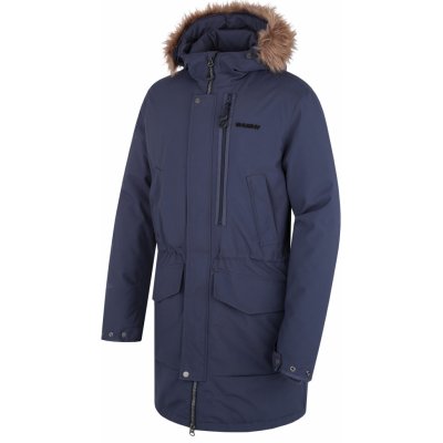 Husky Pánský zimní kabát Nelidas M dark blue Velikost: XXL pánský kabát