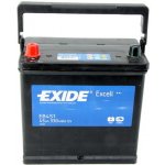 Exide Excell 12V 45Ah 330A EB451 – Zboží Mobilmania