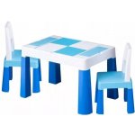 Tega Multifun Eco Komplet sada 2 židliček a stolu pro děti modrá – Zboží Mobilmania