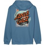 Santa Cruz mikina Breaker Dot Hood Dusty Blue – Zbozi.Blesk.cz