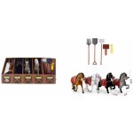 Mac Toys PLEJO Set 4 koňů s příslušenstvím – Hledejceny.cz