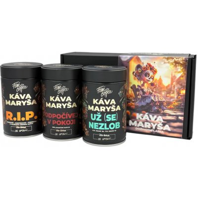 Fixi Coffee V trojce a poprvé degustační sada zrnková 3 x 150 g – Hledejceny.cz
