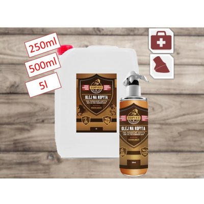 TOPVET Olej na poškozená kopyta 250ml