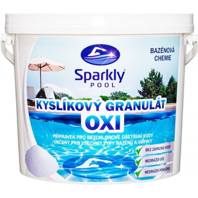 Sparkly POOL Kyslíkový granulát oxi 3 kg – Hledejceny.cz
