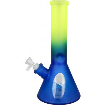 Super Heroes Skleněný bong Ice colored Blue 32 cm – Hledejceny.cz