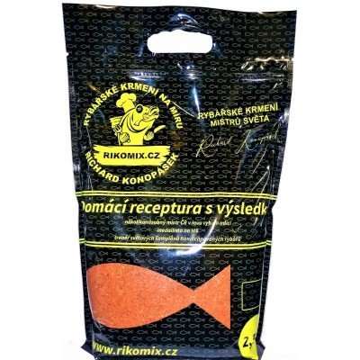 Rybářské Krmení RICHARD KONOPÁSEK RIKOMIX KAPR SPECIÁL ČERVENÉ 2,5KG – Sleviste.cz