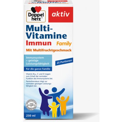 Doppelherz Multi-Vitamine Immun Family 250 ml – Hledejceny.cz