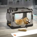 Cadoca Přepravní box pro psy L 70 x 52 x 50 cm – Sleviste.cz