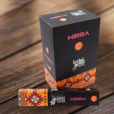 Shrinivas Satya Vonné tyčinky Myrrh Myrha 15 g – Zboží Dáma