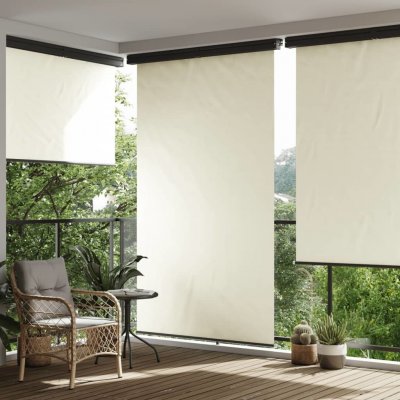 vidaXL Balkonová zástěna 175 x 250 cm krémová – Zboží Mobilmania