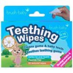 Brush Baby Applemint ubrousky na zuby pro děti 20 ks – Zboží Dáma