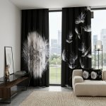 3D dekorační závěs s řasící páskou 51 PAMPELIŠKA 2x160x250 cm MyBestHome – Hledejceny.cz