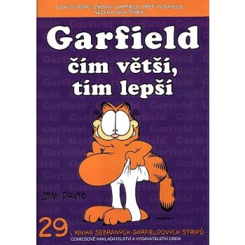 Garfield 29: Garfield čím větší, tím lepší, kniha - J. Davis