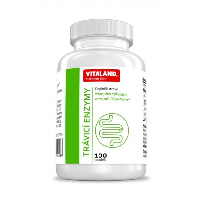 Vitaland Trávící enzymy 100 tablet
