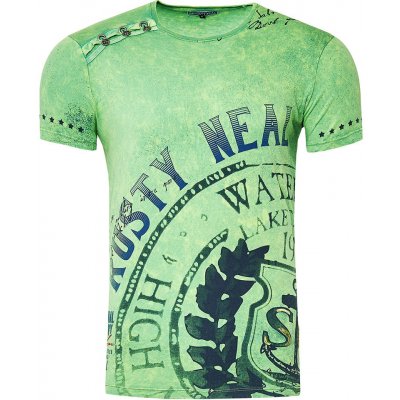 Rusty Neal tričko pánské 15233 zelená