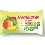 Freshmaker vlhčené ubrousky s ovocnou vůní 15 ks Mango – Hledejceny.cz
