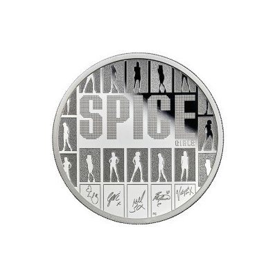 The Royal Mint stříbrná mince Music Legends Spice Girls 2026 2 oz – Zboží Dáma