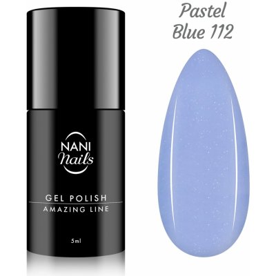 NANI Gel lak Amazing line Pastel Blue 5 ml – Zboží Dáma