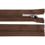 Stoklasa Kostěný zip No 5 délka 50 cm s ozdobným jezdcem Balení: 1 ks, Varianta: 304 hnědá čokoládová 304 hnědá čokoládová – Hledejceny.cz