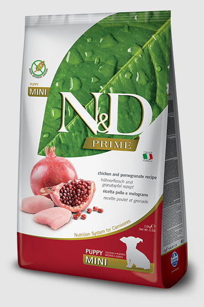 N&D Prime Grain Free DOG Puppy Mini Chicken & Pomegranate 5 kg