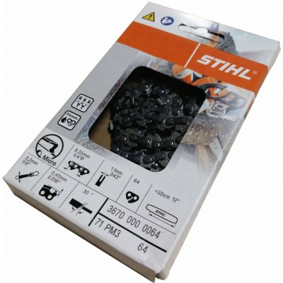 Stihl Picco Micro (PM3) 1,1 - 1/4"P 64 čl. kulatý 36700000064 – Sleviste.cz