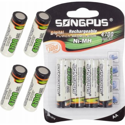 Verk AA 4700mAh 4ks 02007 – Zboží Živě