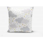 Minimalist Cushion Covers dětský bílá/šedá 45 x 45 cm – Hledejceny.cz