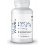 NutriWorks Strong Biotin 5500µg 120 kapslí – Hledejceny.cz