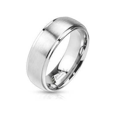 Šperky4U Ocelový prsten matný OPR1454 8