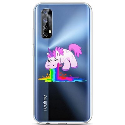 Pouzdro TopQ Realme 7 silikon Rainbow Splash – Zboží Mobilmania