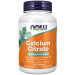Now Foods Calcium Citrate 100 tablet – Hledejceny.cz