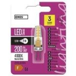 Emos LED žárovka Classic JC 1,9W 12V G4 neutrální bílá – Hledejceny.cz