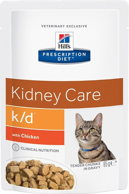 Hill\'s Prescription Diet k d Kidney Care pro kočky 12 x 85 g