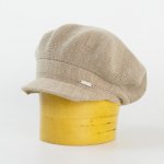 Dámský pletený baret jednobarevný s kšiltem tm.béžová – Hledejceny.cz